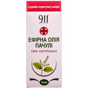 Масло эфирное 911 Пачули 10 мл