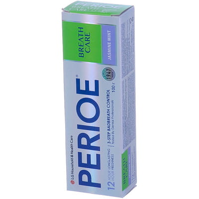 Зубная паста PERIOE (Перио) Breath Care (Брез Кеа) жасмин и мята 100 г