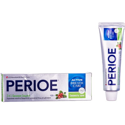 Зубная паста PERIOE (Перио) Active Breath Care (Актив Брит Каре) Свежесть трав 120 г