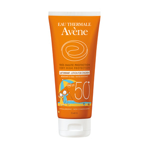 Лосьон (молочко) солнцезащитный AVENE (Авен) высшей степени УФ защиты SPF50+ для чувствительной кожи детей 100 мл