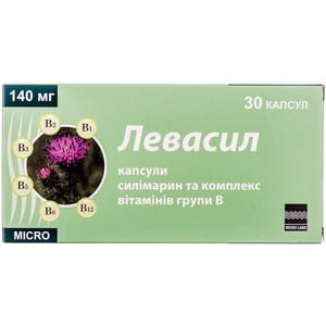Левасил капс. 140мг №30