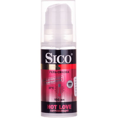 Интимная гель-смазка SICO (Сико) Hot love согревающая 100мл