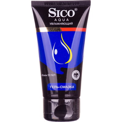 Интимная гель-смазка SICO (Сико) Aqua (Аква) увлажняющая 50мл