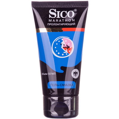 Интимная гель-смазка SICO (Сико) Marathon пролонгирующая 50мл