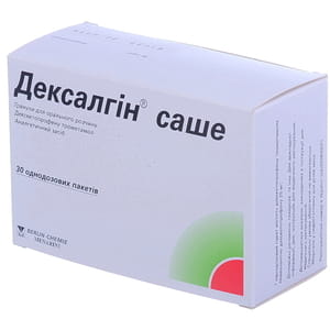 Дексалгін саше гранули д/орал. р-ну 25мг пакет №30