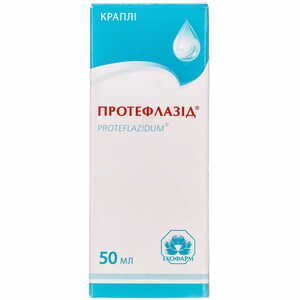 Протефлазід крап. фл. 50мл