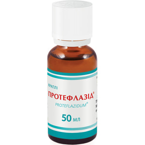 Протефлазід крап. фл. 50мл