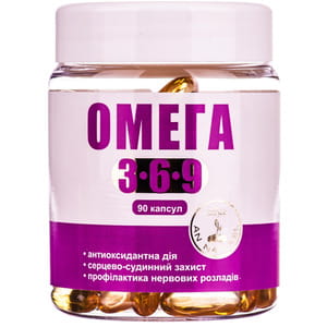 Капсулы для нормализации обмена веществ ENJEE (Энжи) Омега 3-6-9 банка 90 шт