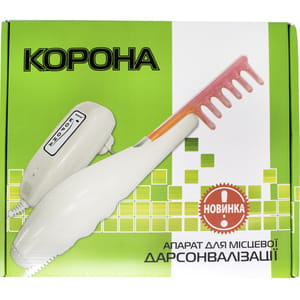 Апарат для місцевої дарсонвалізації Корона модель ЩВ3.293.002-05