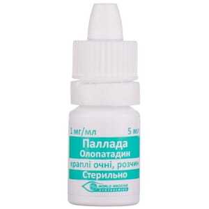 Паллада кап. глазн. р-р 1мг/мл фл. 5мл