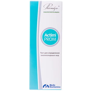 Тест ACTIM Prom для определения околоплодных вод в вагинальных выделениях 1 шт