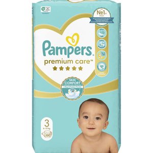 Підгузки для дітей PAMPERS Premium Care (Памперс Преміум) Midi (міді) 3 від 6 до 10 кг 60 шт