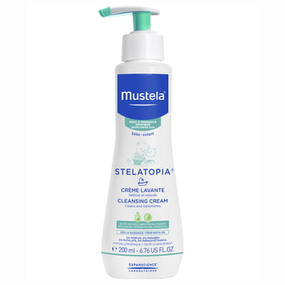 Крем детский MUSTELA (Мустела) StelAtopia (Стелатопия) Cleansing Cream для мытья тела 200 мл