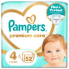 Підгузки для дітей PAMPERS Premium Care (Памперс Преміум) Maxi (Максі) 4 від 9 до 14 кг 52 шт