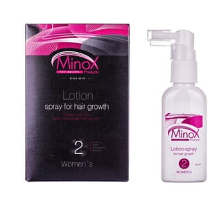 Лосьйон-спрей для волосся MINOX 2 (Мінокс 2) жіночий для відновлення та укріплення волосся 2 шт по 50 мл