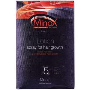 Лосьон-спрей для волос MINOX 5 (Минокс 5) мужской для восстановления и укрепления волос 2 шт по 50 мл