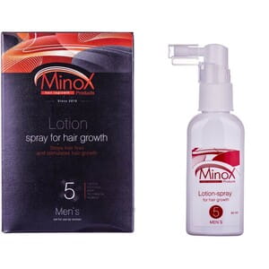 Лосьон-спрей для волос MINOX 5 (Минокс 5) мужской для восстановления и укрепления волос 2 шт по 50 мл