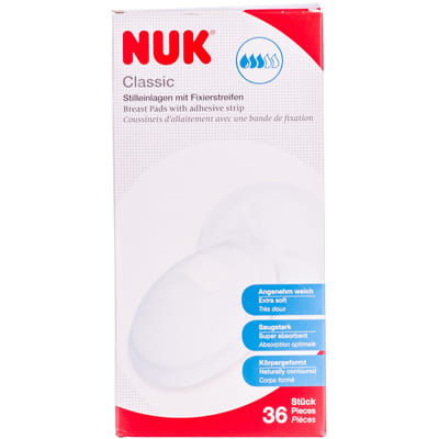 Прокладки для груди NUK (Нук) Classic (Классик) лактационные 36 шт