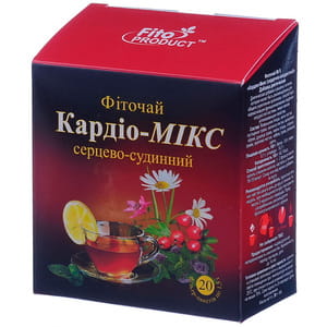 Фіточай Кардіо-Мікс №9 сердцево-судинний в пакетах по 1,5 г 20 шт