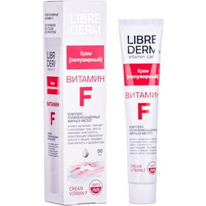 Крем для рук та тіла LIBREDERM (Лібрідерм) Вітамін F напівжирний 50 мл