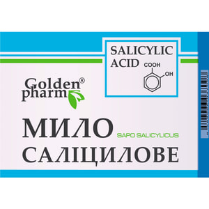 Мыло салициловое Голден-фарм твердое 70 г