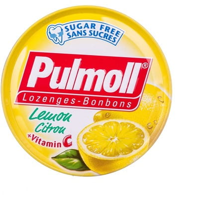 Леденцы PULMOLL (Пульмол) с лимоном и витамином С без сахара 45г