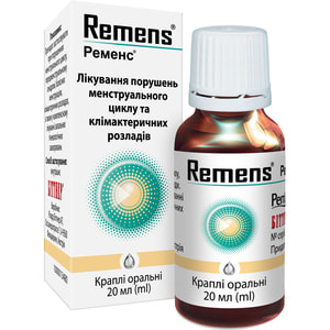 Ременс кап. орал. фл. 20мл