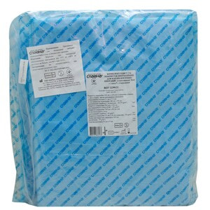 Комплект одежды и покрытий операционных для кардиологических операций (стентирования) №22 стерильный Славна 2 пакета