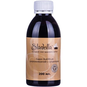 Сироп Sladella (Сладелла) цукрознижуючий з сукралозою 200 мл