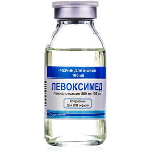 Левоксимед р-р д/инф. 500мг/100мл фл. 100мл №1