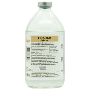 Гековен р-р д/инф. бут. 400мл