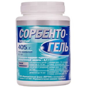 Сорбентогель гель орал. 0,7г/г конт. 405г