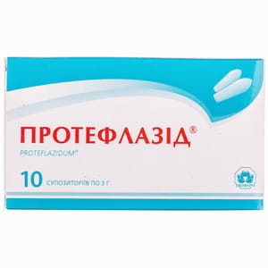 Протефлазид супп. 3г №10