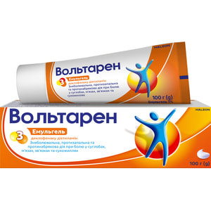 Вольтарен эмульгель 1% туба 100г