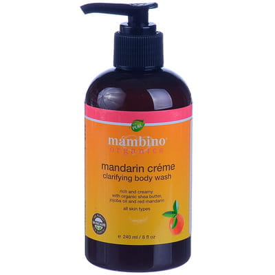 Крем-гель для душа MAMBINO (МАМБИНО) органический с маслом мандарина 240мл