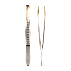 Пинцет TITANIA (Титания) артикул 1060/GA