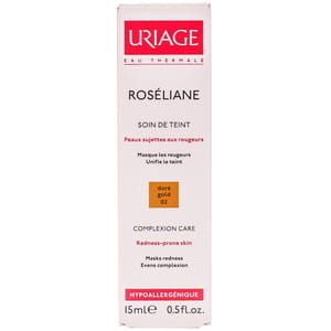 Крем для лица URIAGE (Урьяж) Розельян тональный 02 Dore золотистый 15 мл