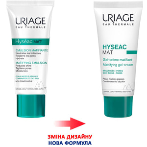 Крем-гель для лица URIAGE (Урьяж) Исеак Мат матирующий 40 мл