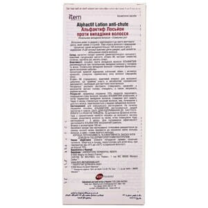 Лосьйон для волосся ITEM (Ітем) Альфактіф проти випадіння волосся 100 мл