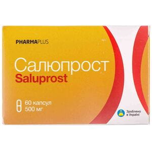 Капсулы для улучшения работы предстательной железы Салюпрост 6 блистеров по 10 шт