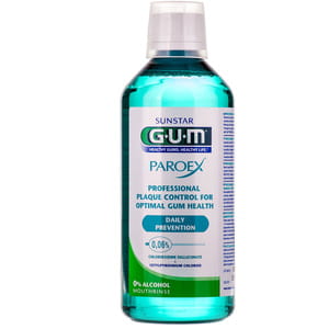 Ополаскиватель для полости рта GUM (Гам) Paroex 0,06% хлоргексидина + СРС 500 мл