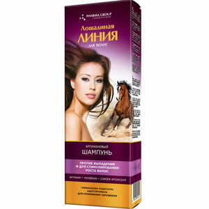 Шампунь для волос Эльфа Лошадиная линия аргининовый против выпадения и для стимулирования роста волос 200 мл