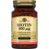 Біотин SOLGAR (Солгар) таблетки по 300 мкг флакон 100 шт