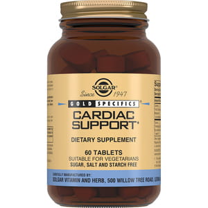 Кардио Саппорт Плюс SOLGAR (Солгар) таблетки флакон 60 шт