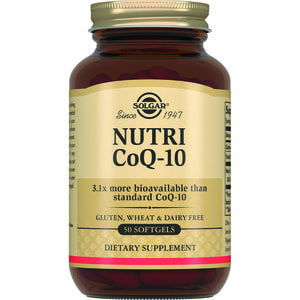 Нутрикоэнзим Q-10 SOLGAR (Солгар) капсулы флакон 50 шт