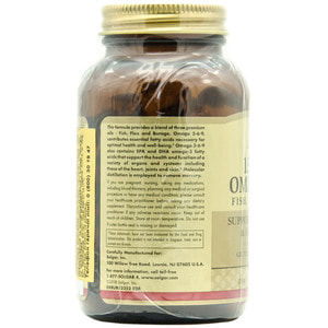 Омега 3-6-9 ЕЖК SOLGAR (Солгар) капсули по 1300 мг флакон 60 шт