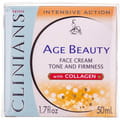 Крем-лифтинг для лица CLINIANS Age Beauty (Клинианс Аге Бьюти) для зрелой  кожи с коллагеном 50 мл