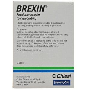 Брексін табл. 20мг №10
