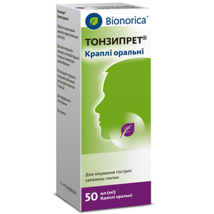 Тонзипрет капли орал. фл. 50мл