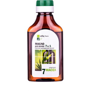 Олія для волосся ELFA PHARM (Ельфа Фарм) 7 олій 7 в 1 проти випадіння волосся 100 мл